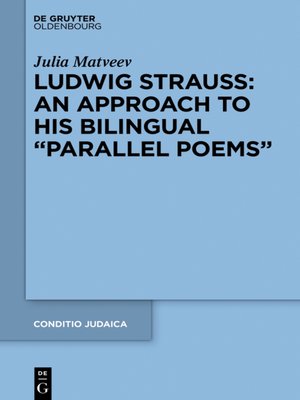 cover image of Ludwig Strauss